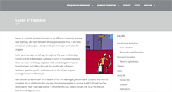 Desktop Screenshot of karenstevensen.com